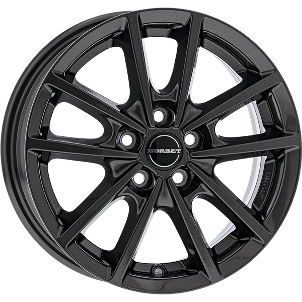 Borbet W anthracite glossy 6,00x15 5x100,00 ET45,00